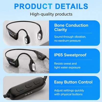 🎁𝐎𝐟𝐟𝐢𝐜𝐢𝐚𝐥 𝐁𝐫𝐚𝐧𝐝 𝐒𝐭𝐨𝐫𝐞✨GluCent®  Bone Conduction Smart Hearing Headphones （Mayo Clinic Recommended）
